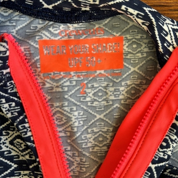 Crewcuts tank rash guard, size 2, UPF 50+ - Picture 3 of 6